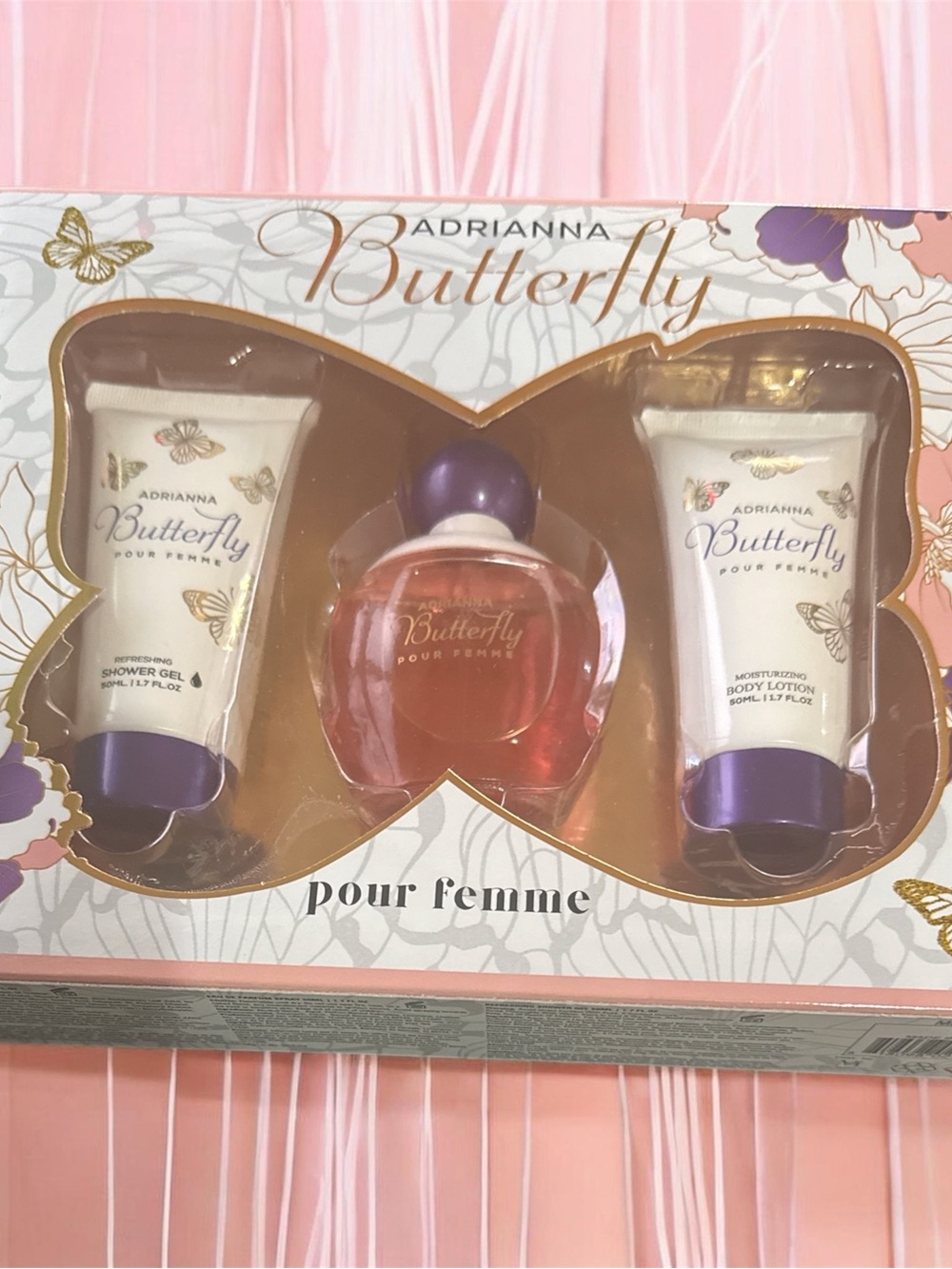 Pour Femme Gift Set - Pink & Purple
